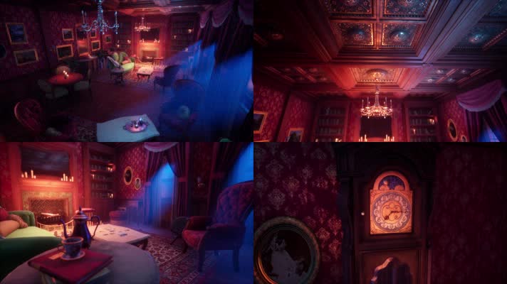 【4K】欧式客厅