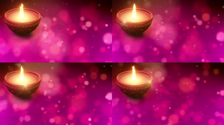 【4K】印度排灯节