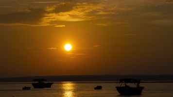 4K海边日出延时