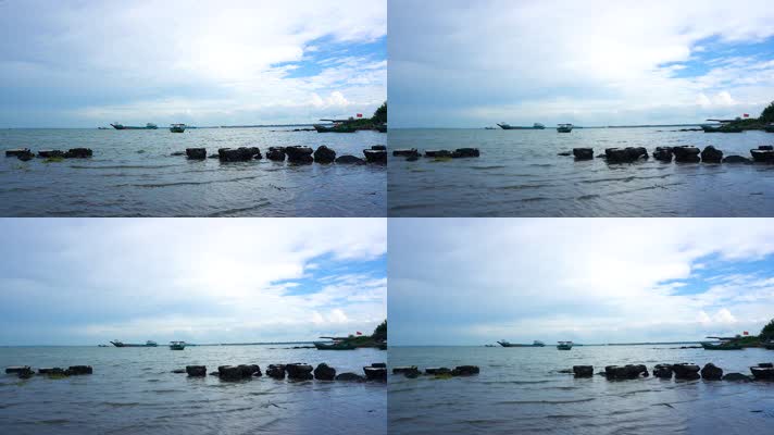 碧海蓝天自然风光