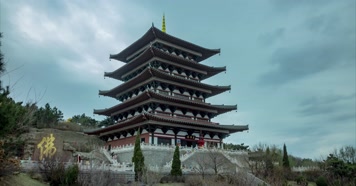 抚顺中华寺万佛阁侧 抚顺中华寺万佛阁侧