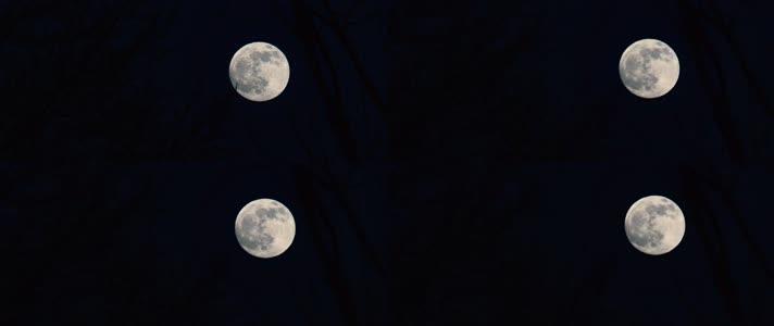 路上傍晚的月亮2.5k