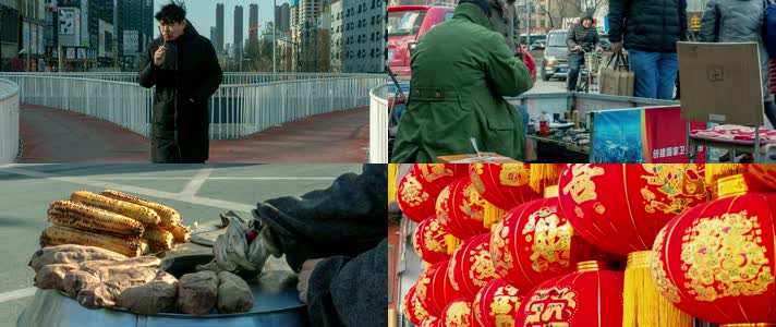天桥斑马线修鞋烤地瓜烤玉米红灯笼【合集】