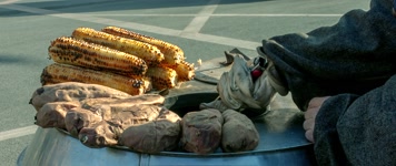 天桥斑马线修鞋烤地瓜烤玉米红灯笼【合集】