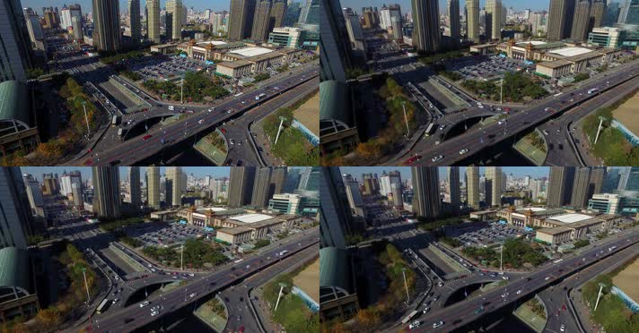 辽宁工业展览馆航拍F