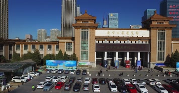 辽宁工业展览馆航拍A