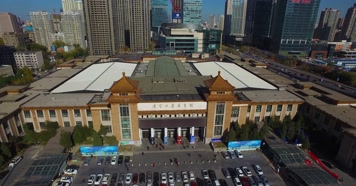 辽宁工业展览馆航拍B