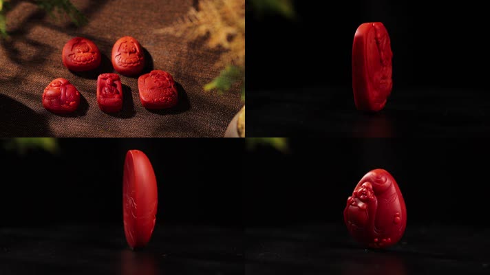 南红雕刻件合集