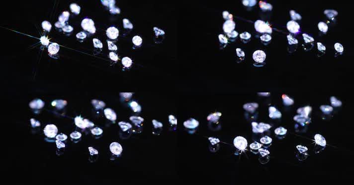 多个钻石展示 多个钻石展示