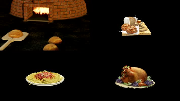 6款美食餐饮动画