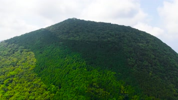 航拍山村山林大山美丽乡村新农村绿水青山