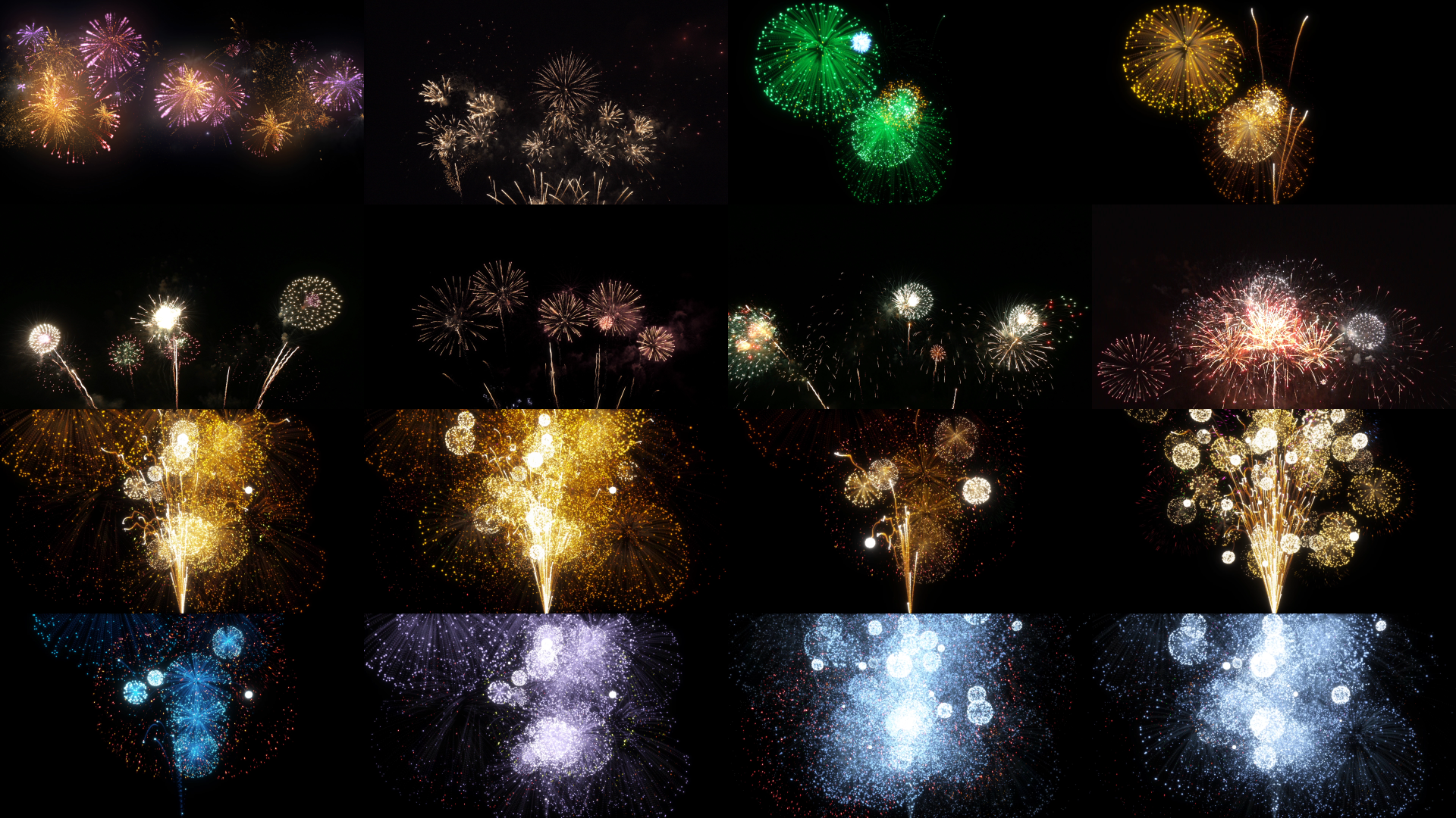 漫天烟花放礼花烟火窜天猴22组