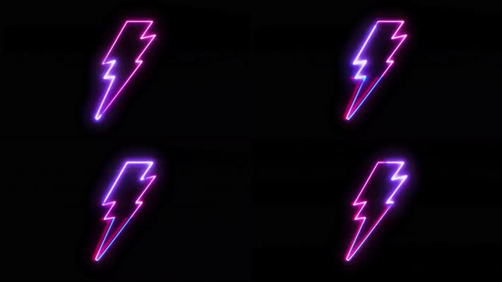 赛博朋克风格图形元素38