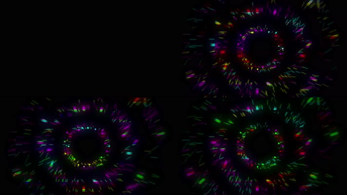 赛博朋克风格图形元素34