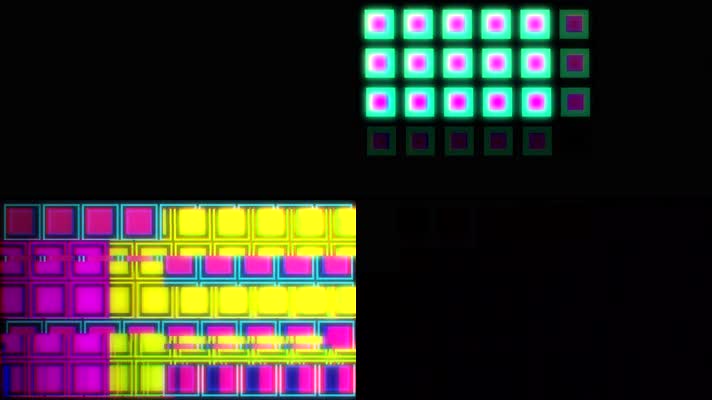 赛博朋克风格图形元素53