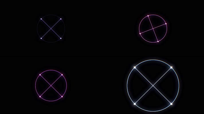 赛博朋克风格图形元素50