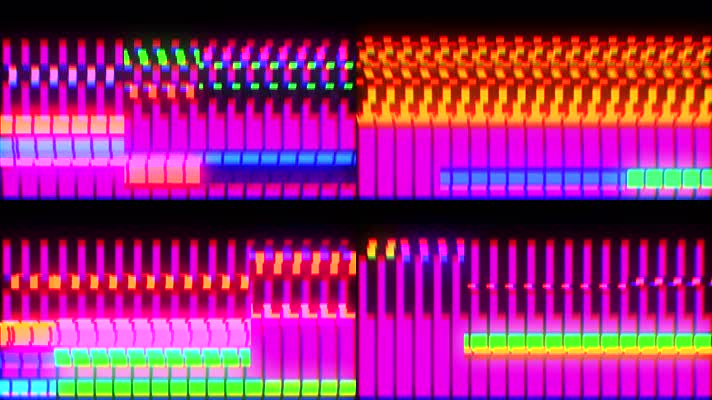 赛博朋克风格图形元素62