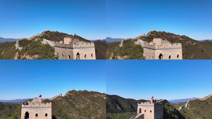 长城与红旗万里长城