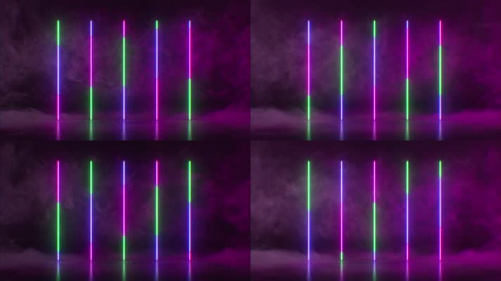 赛博朋克风格图形元素46