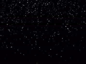 下雪雪花特效合成素材24