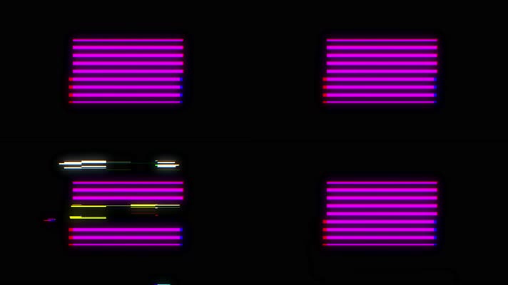 赛博朋克风格图形元素55