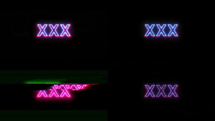 赛博朋克风格图形元素60