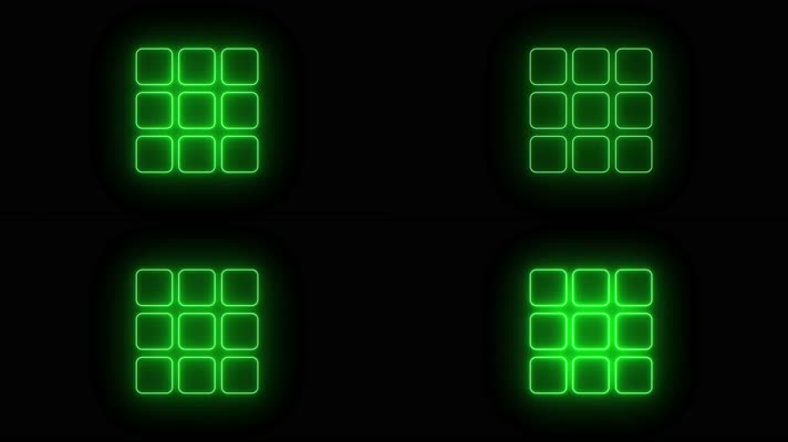 赛博朋克风格图形元素30