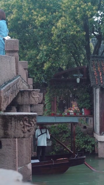 合集雨天的江南水乡古镇