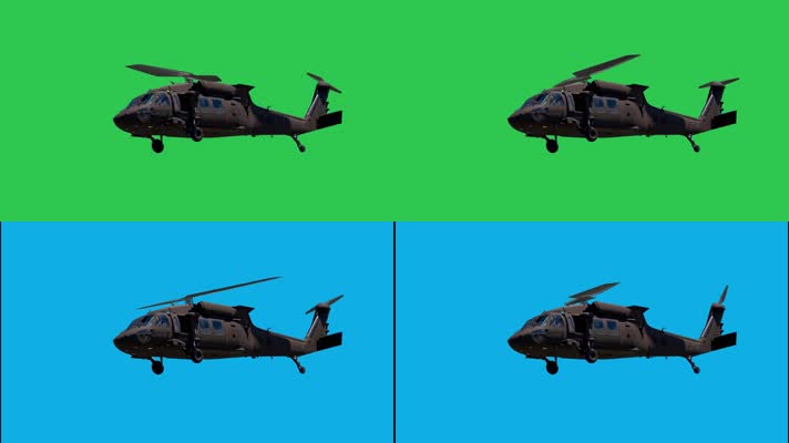 【4K】军用直升机