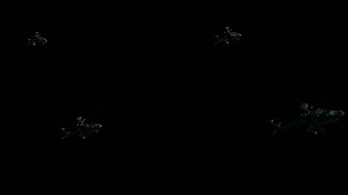 战机直升机客机动画-3