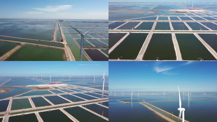 养殖场海上风车风力发电