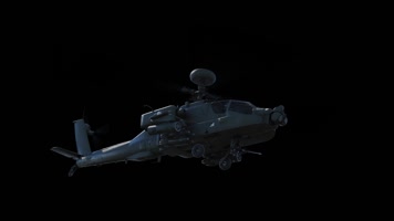 战机直升机客机动画-10