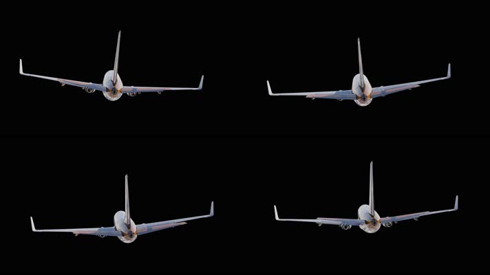 战机直升机客机动画-25