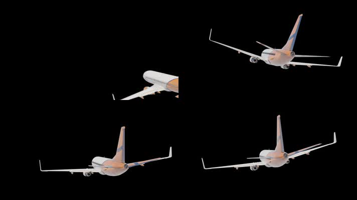 战机直升机客机动画-15