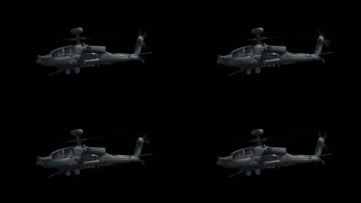 战机直升机客机动画-12