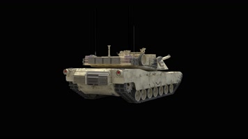 坦克动画带通道-30