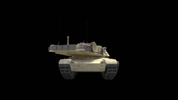 坦克动画带通道-20