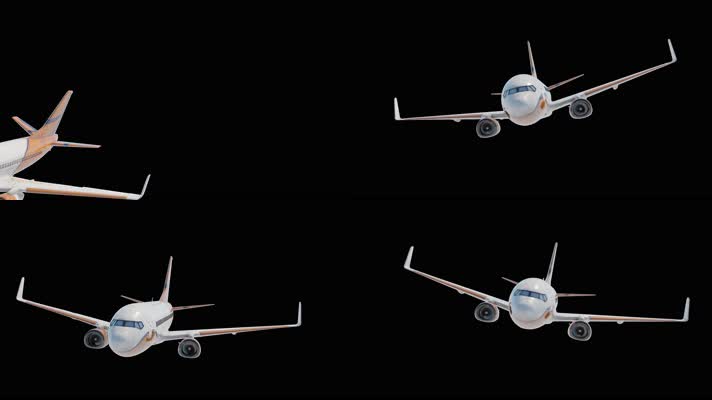 战机直升机客机动画-17