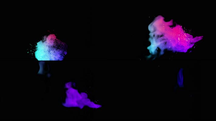 魔法粒子烟雾火焰特效-38