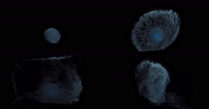 闪光烟雾粒子特效-14