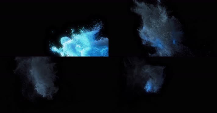 闪光烟雾粒子特效-2