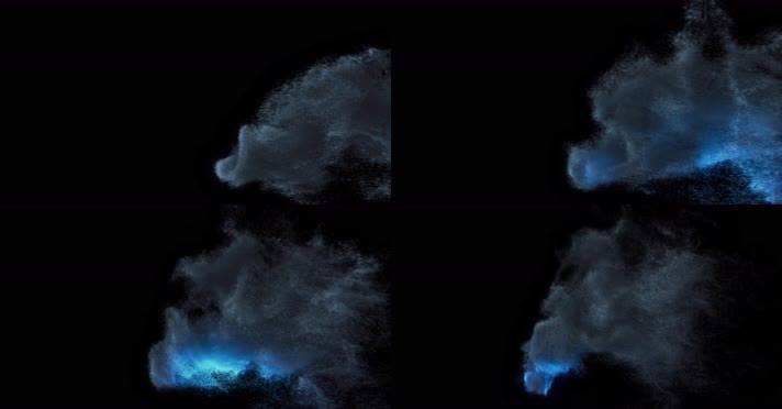 闪光烟雾粒子特效-5