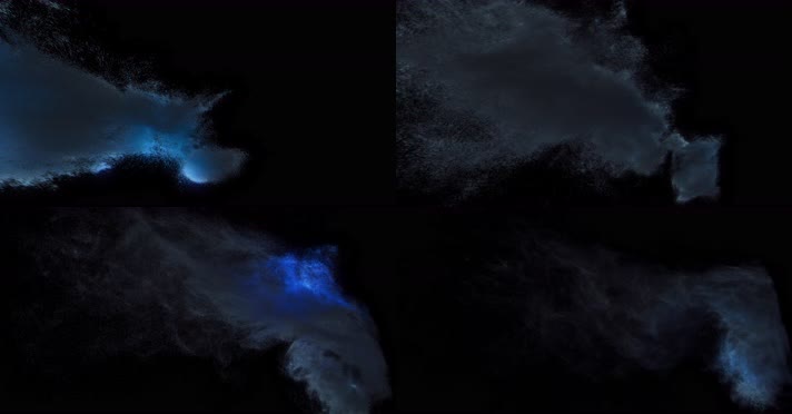 闪光烟雾粒子特效-3