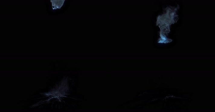 闪光烟雾粒子特效-1