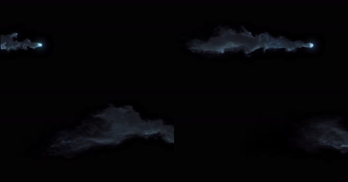 闪光烟雾粒子特效-6