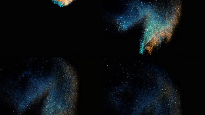 浪漫梦幻唯美粒子-9