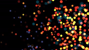 唯美粒子舞动-带通道