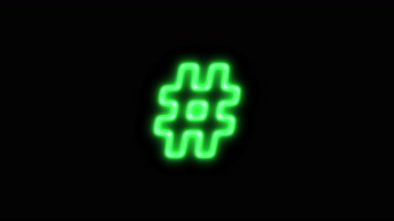 手绘发光线条-7