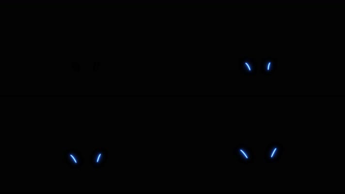 手绘发光线条-6