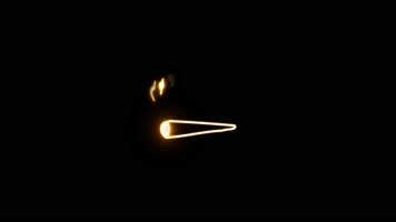 手绘发光线条-8